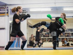 Trening kickboxa - maj 2024